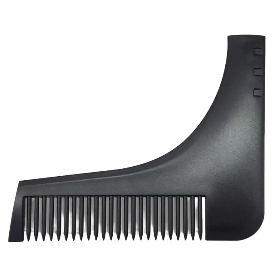 Innovative Design Beard Shaper Trimming Tool Inbuilt Comb Men Facial Hair Shaping Shaving Accessory