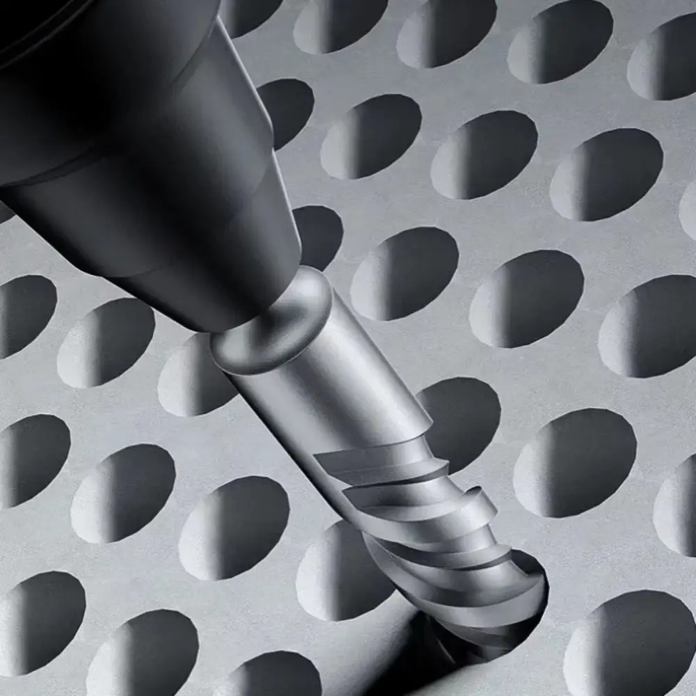 

Durable Alloy Hammer Drill Bits Round Shank Silver Cross Tips Square Shank SDS Plus Hammer Accessories Wall