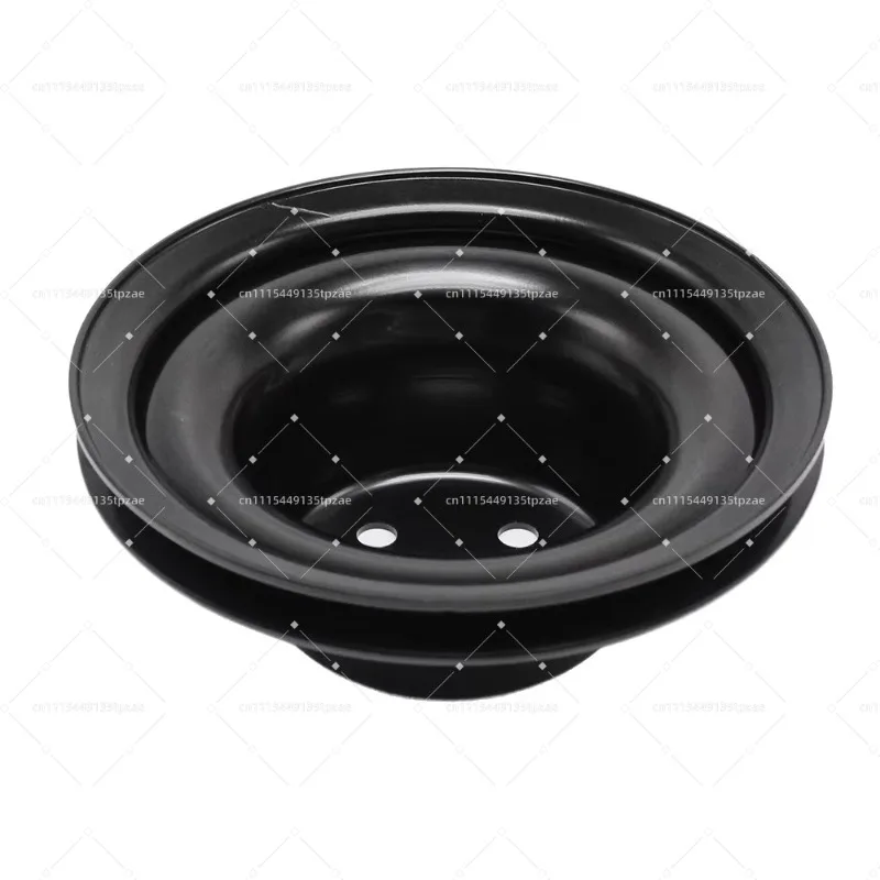 V88970BK A93Z Black Steel Single Groove Water Pump Pulley Compatible with Ford Mustang 260 289 302 351W 1965-1969