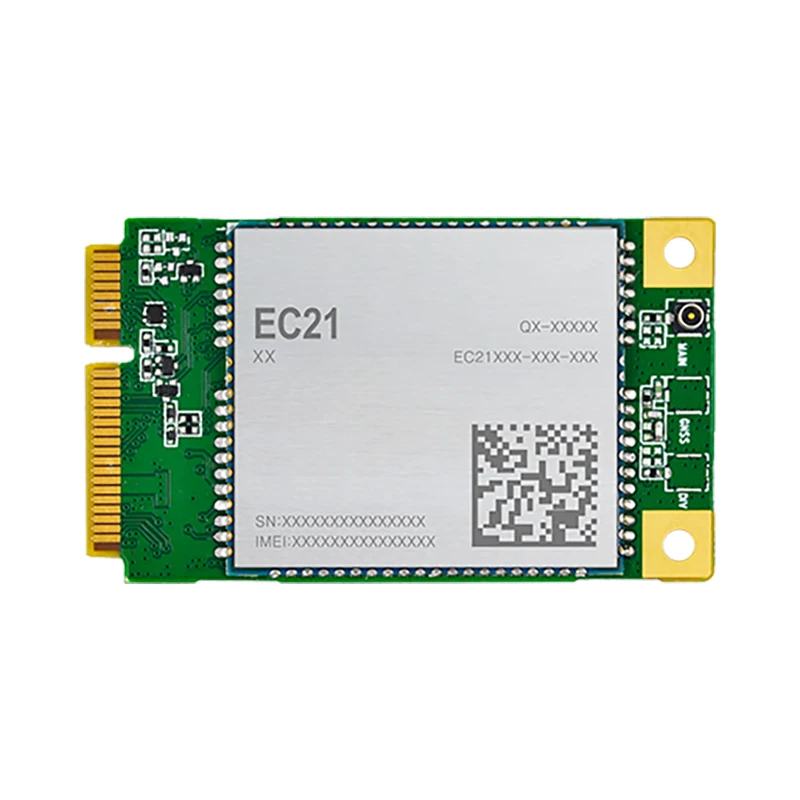 

EC21-EU EC21 Mini pcie 4G module FDD-LTE/TDD-LTD Cat1 B1/B3/B7/B8/B20/B28A LTE UMTS/HSPA+ and GSM/GPRS/EDGE for EMEA/Thailand