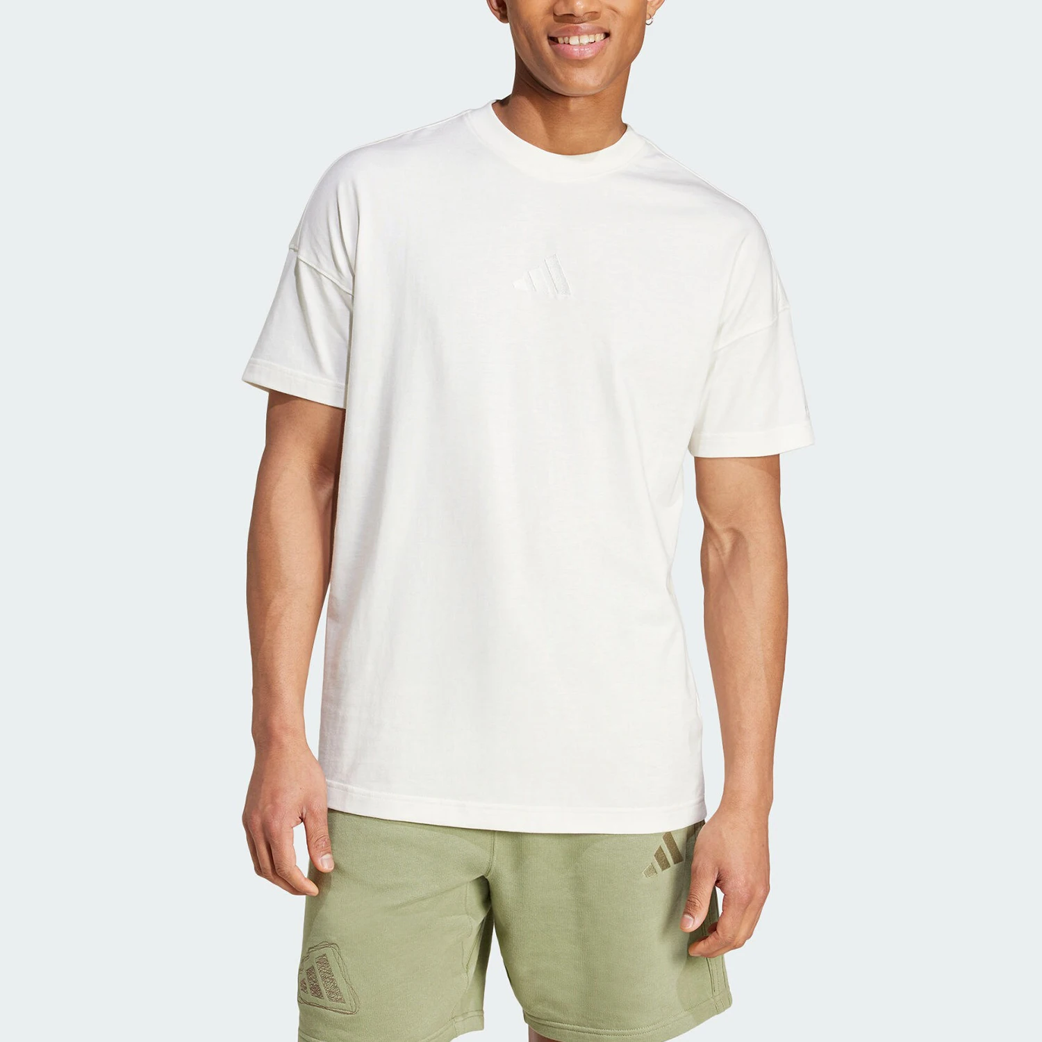 Adidas genuine summer new men's simple, comfortable, breathable sports T-shirt IY6597