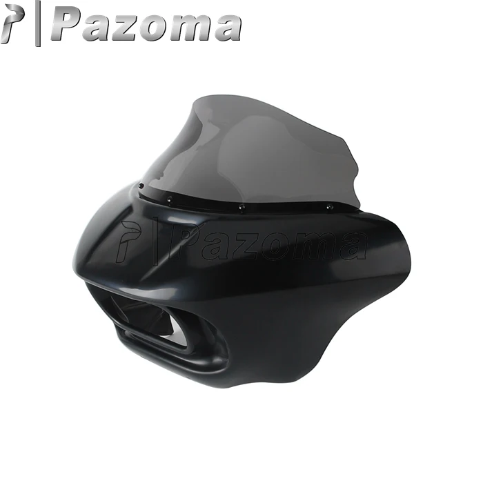 Motorcycle Fairing  Frame  Accessories ABS Plastic Motorbike Bodywork Windshield Clear Fairing Headlamp Fit for Harley Model