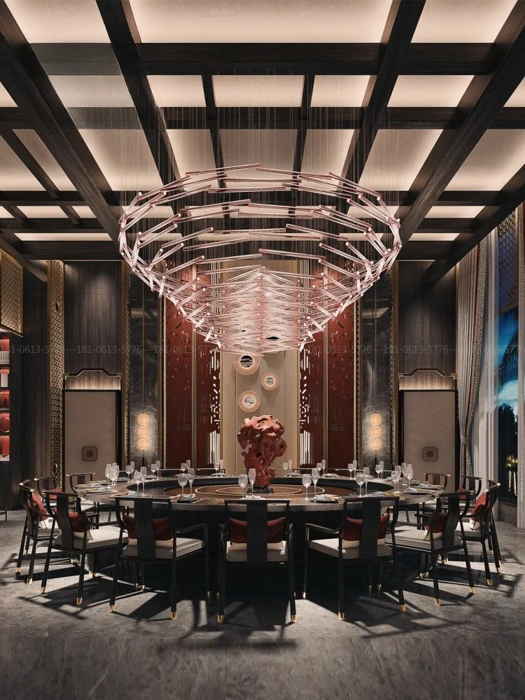 طاولة مستديرة كبيرة كهربائية من بلاطة الصخور، مجموعة أريكة طاولة مستديرة لمطعم نادي الفندق