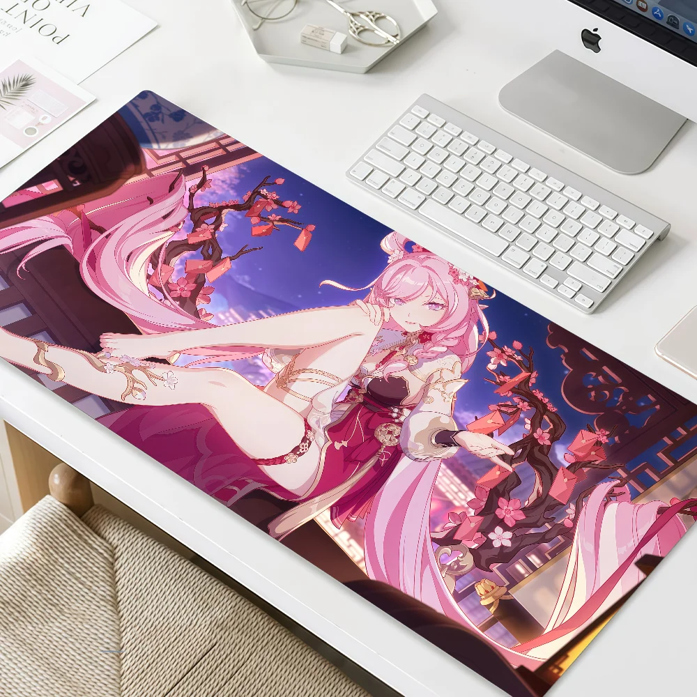 Mouse Yo Star Pad Strategic MousePad Non-slip Lockedge Office Student H-Honkai Gaming Game Thickened Large Writing Pad Cushion