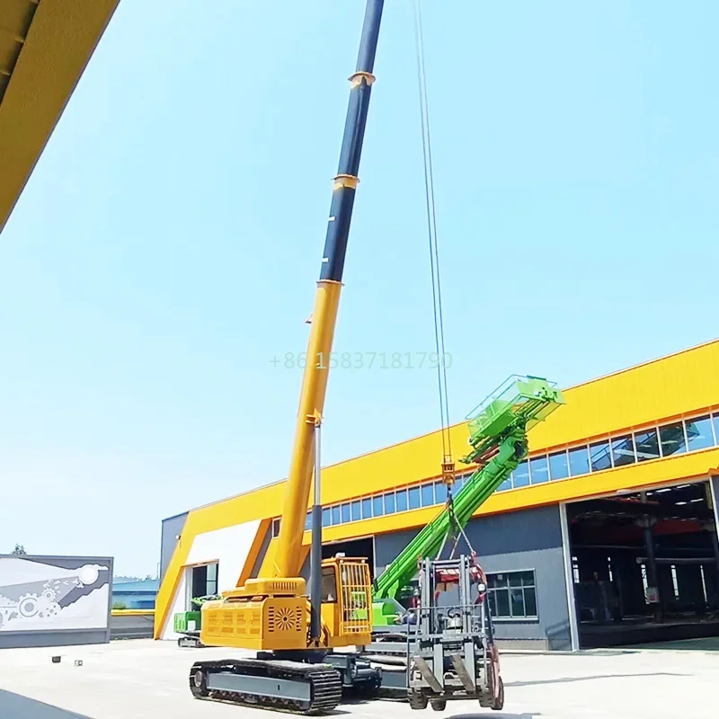 Telescopic 360 Degree Mini Lifting Spider Crane Construction Spider Lifting Crane Cantilever Hydraulic Small Spider Crane Price