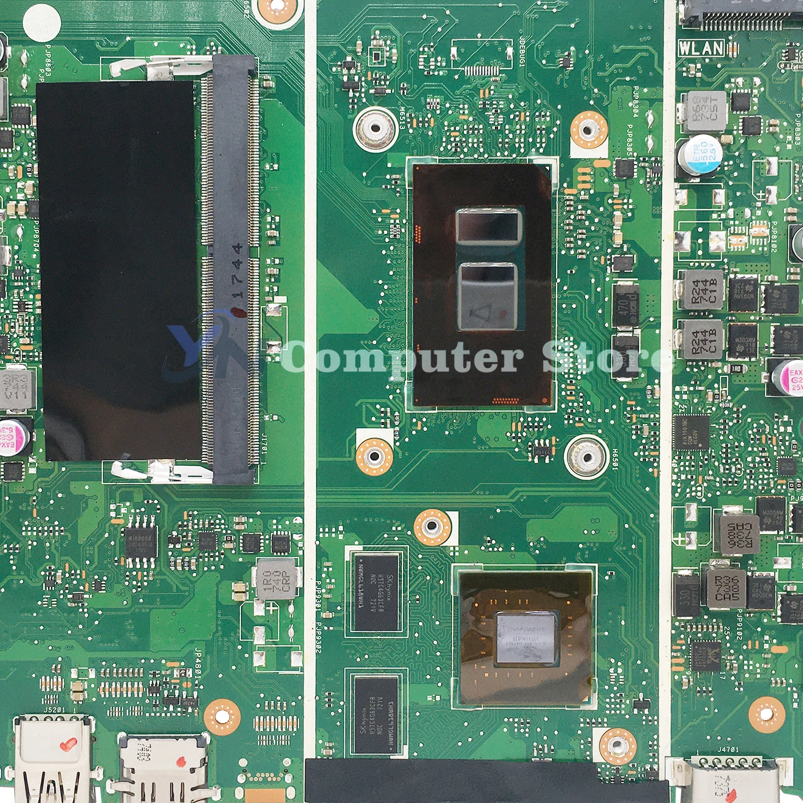 Imagem -05 - Placa-mãe Portátil para Asus X441u Mainboard Cpu X441u F441u A441u X441uvk 4405u i3 i5 i7 Ram m4 gb 8gb 920mx