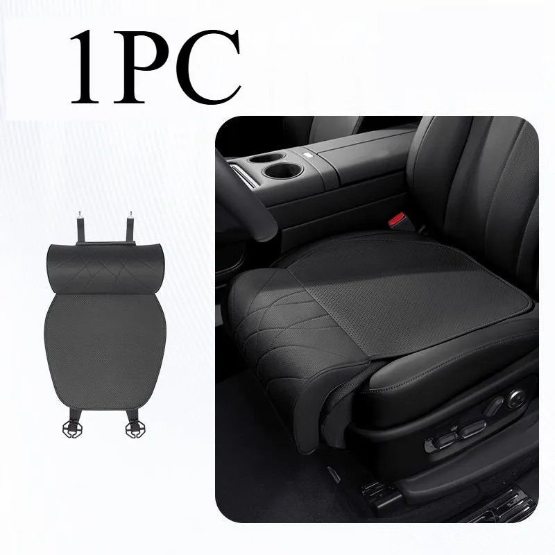 For Volvo XC60: Leather Seat Cushion Extender - Snap-On Leg Support, No Tools Installation Interior Trim Components view 5