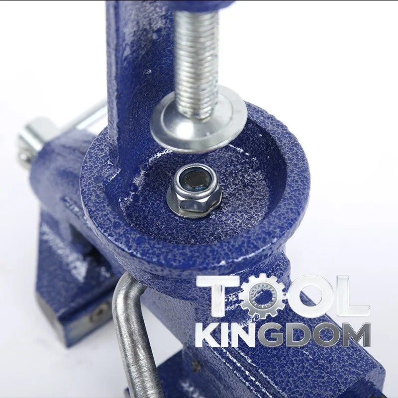 

Mini Bench Vise Fixed Cast Iron Spray Coated 2.5 Inch Table Vise, Fixed Clamping Tool Multi-Size Bench Vise