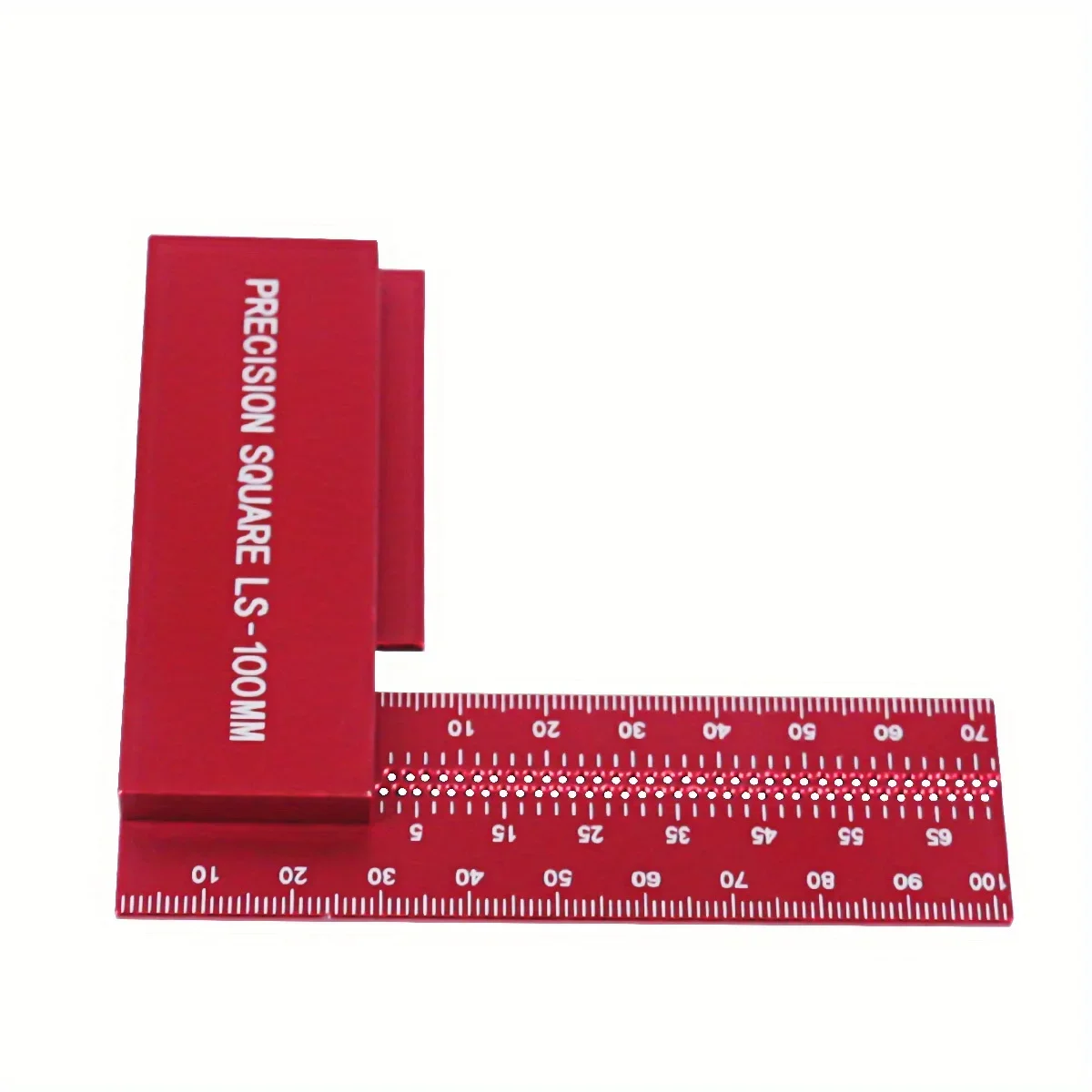 Woodworking Carpenter Square T-Type Cross Calibration Ruler Aluminum Scribing Marking Gauge Precision Height Measurement Tools