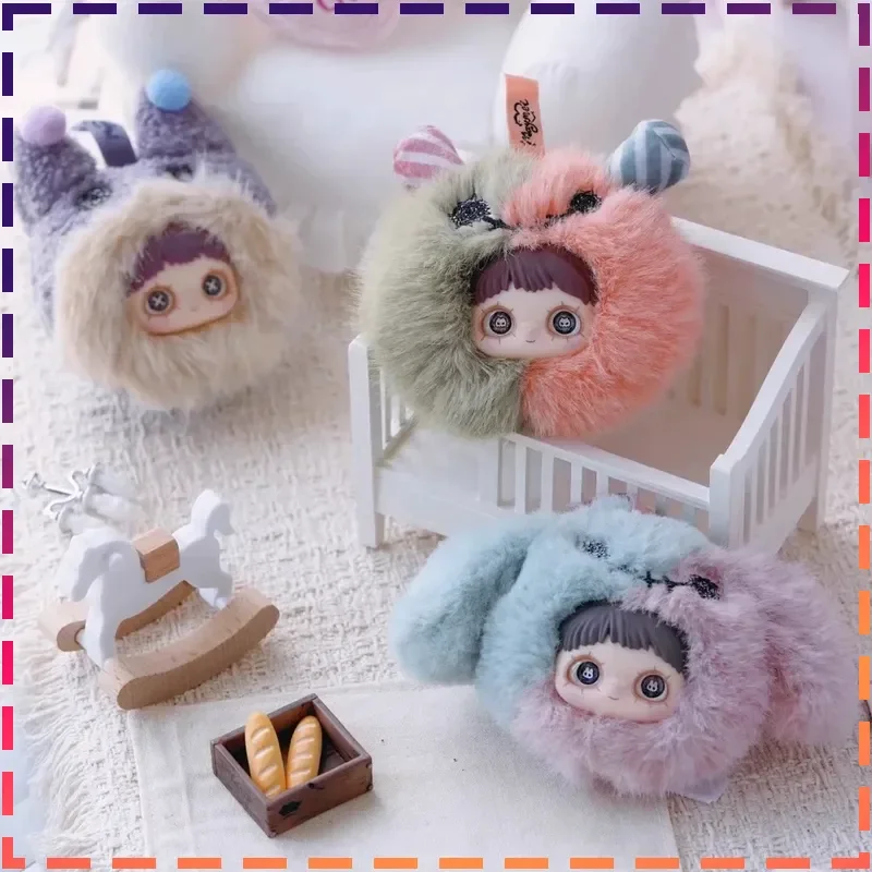 

Maymei Crazy Circus Series Vinyl Plush Design Dolls Blind Box Collectible Toys For Girls Festival Gifts Keychains Pendants