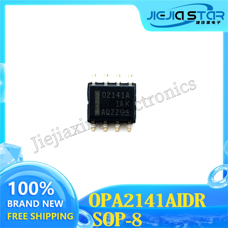 

OPA2141AIDR OPA2141A, Part Mark O2141 02141, Amplifier SOP8, 100% Brand New, Original Electronics ICs