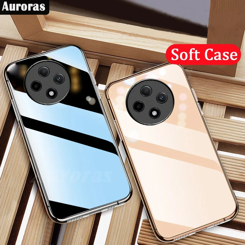 Auroras For OPPO Reno 12F 12FS 4G5G Case Adsorbable Ring Clear Silicone Shockproof Soft Shell For OPPO Reno 12 Pro 5G Back Cover