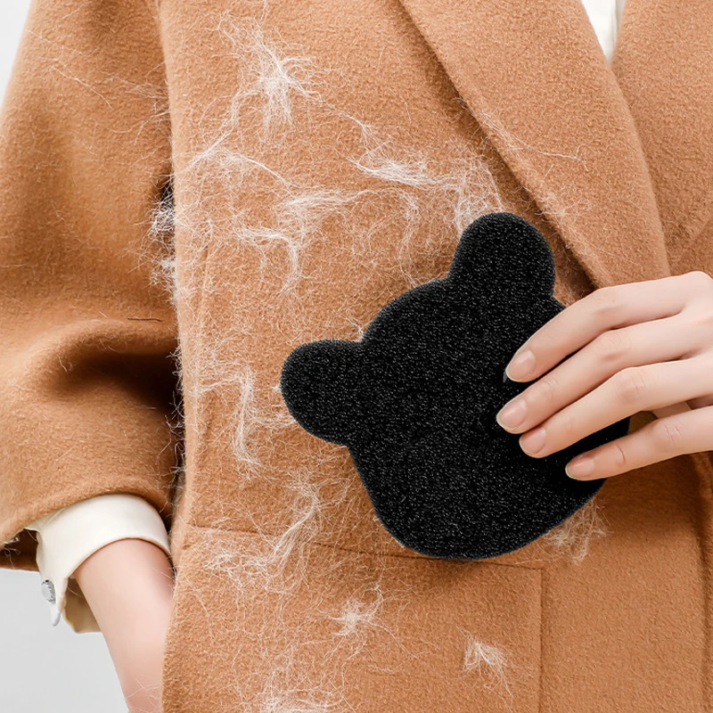 New Washing Machine Sticky Hair Bears Sponge anti-winding Catcher reusable Little Bear Lint brush Remover Home Pet Laundry Ball