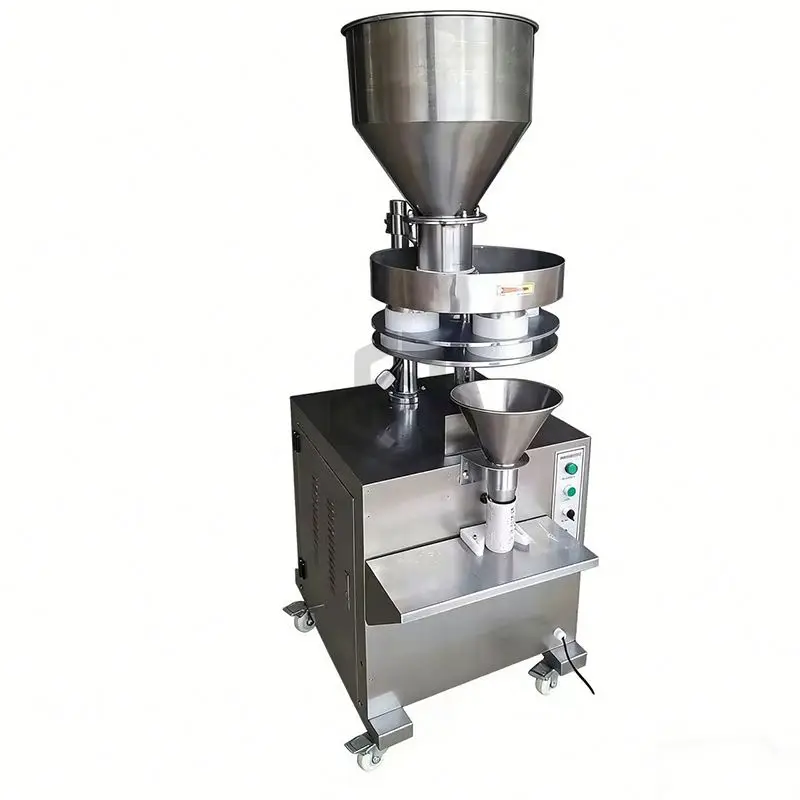 Semi Automatic Granule Bottle Can Sachet Filling Machine Grain Tea Coffee Beans  Filling Machines