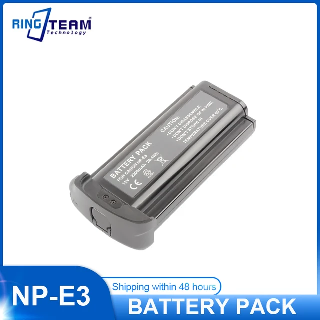 NP-E3 NP E3 NPE3 12V 2200mAh Camera Battery For Canon 1D Mark II Mark II N  1Ds Mark II Digital Camera - AliExpress