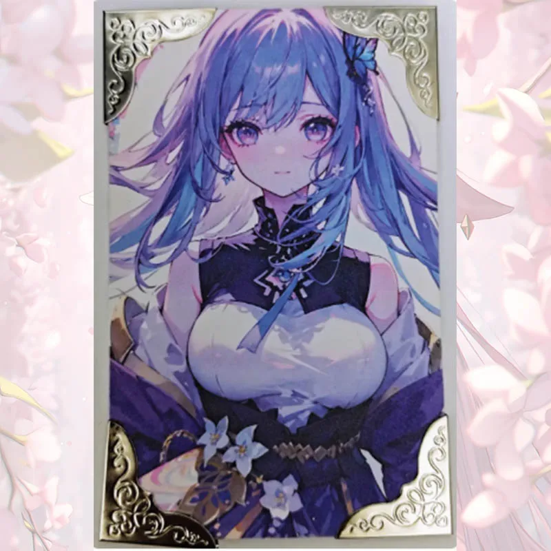 Goddess Story Rose Island ACG card Nilou Raiden Shogun Sangonomiya Kokomi Lumine Noelle boy Toy collection Birthday gifts