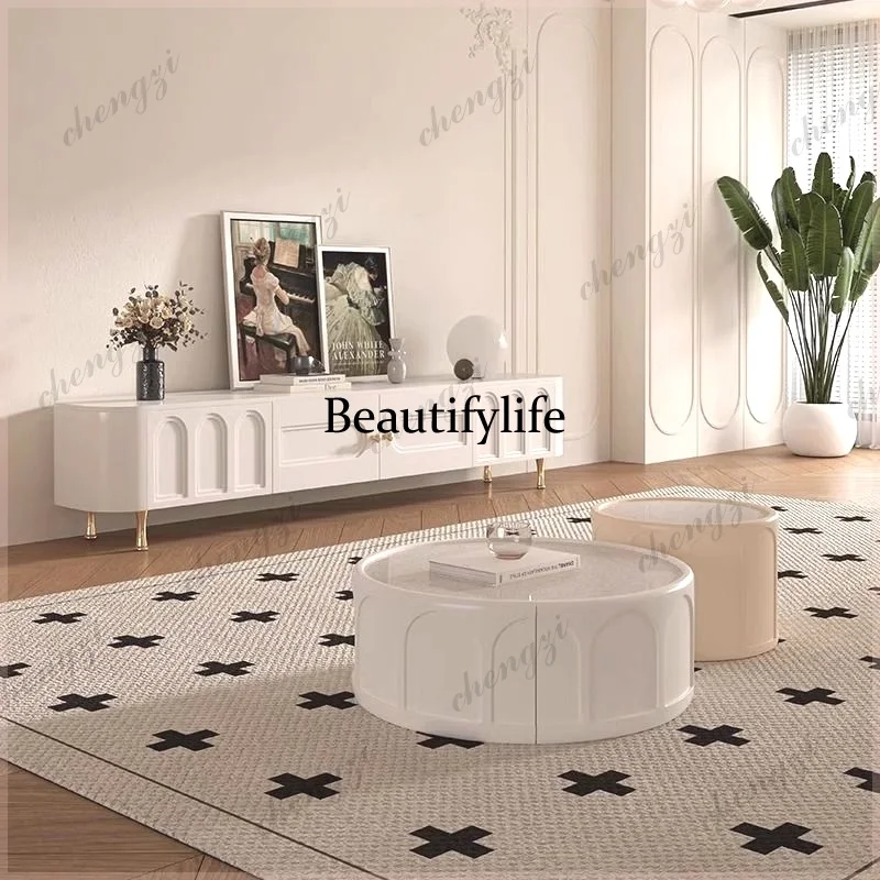 

Narrow Minimalist Tv Cabinet Custom Cute European Small Vintage Tv Stands Luxury Indoor Wood Mueble Televisor Furniture For Home