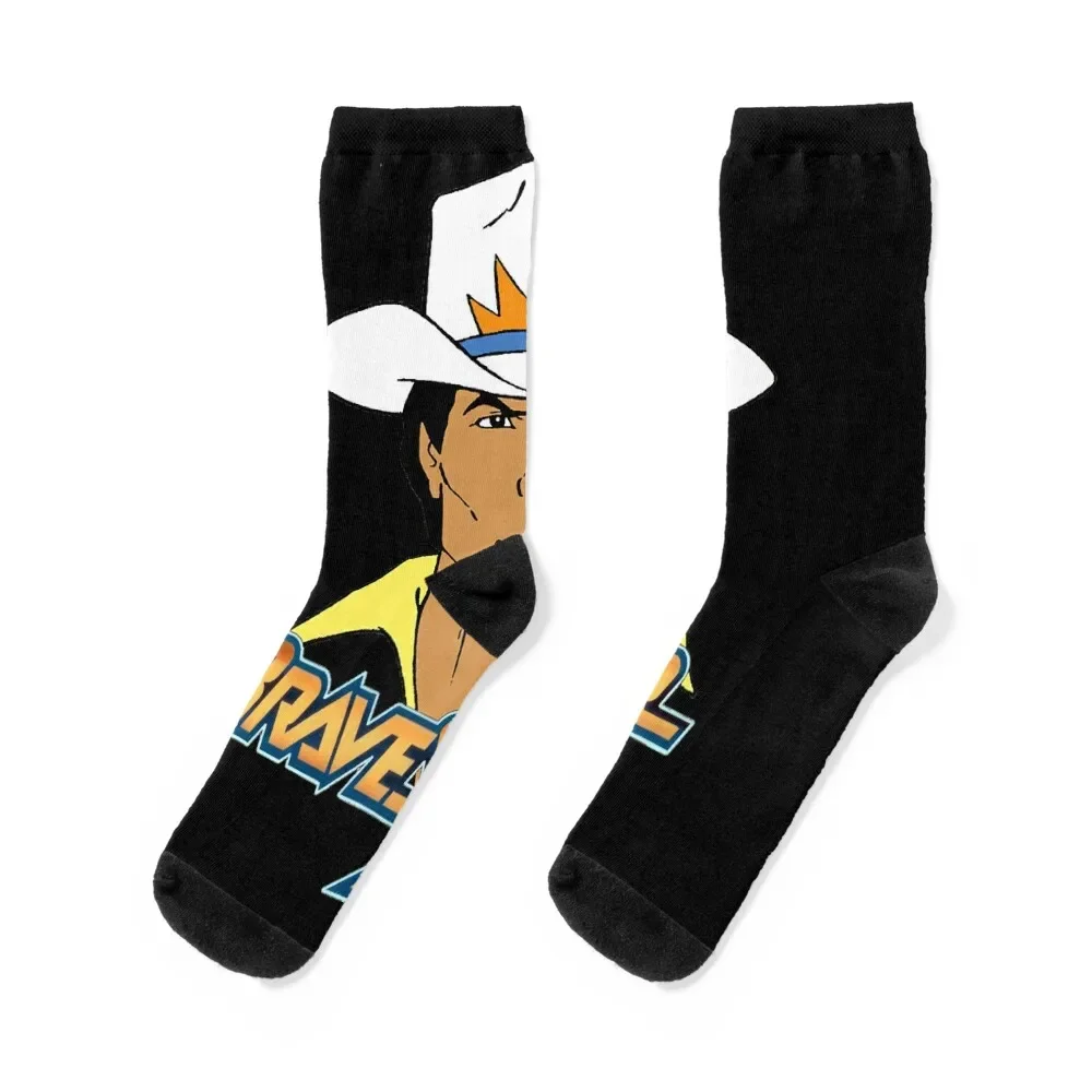 

BraveStarr Socks new year halloween retro basketball Socks For Men Women's