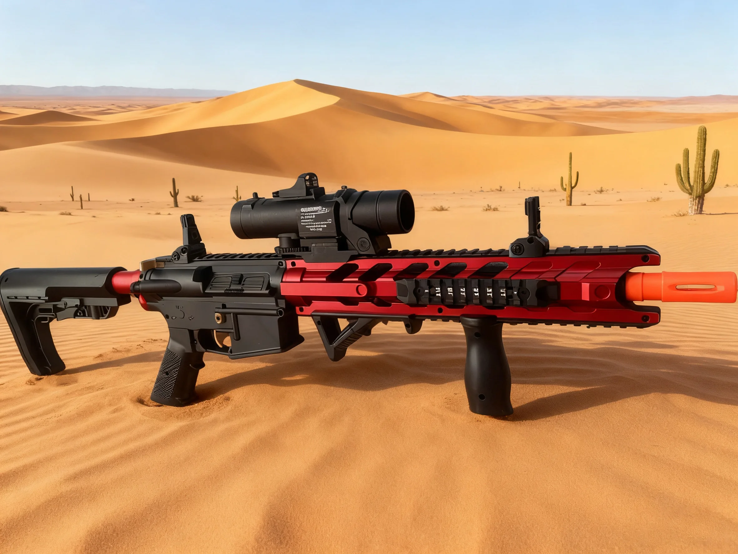 7.4V オートジェルブラスター 大量500発装弾 フルオート電動ジェルボールガン おもちゃ 長時間ゲーム可能 屋外玩具 ギフト