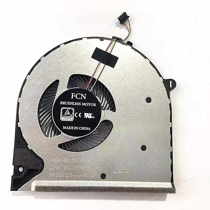 

New CPU Fan for HP 15-DU 15-DW 15-DY 15s-du 250 G8 TPN-C151 TPN-C139 Laptop Cooling Fan