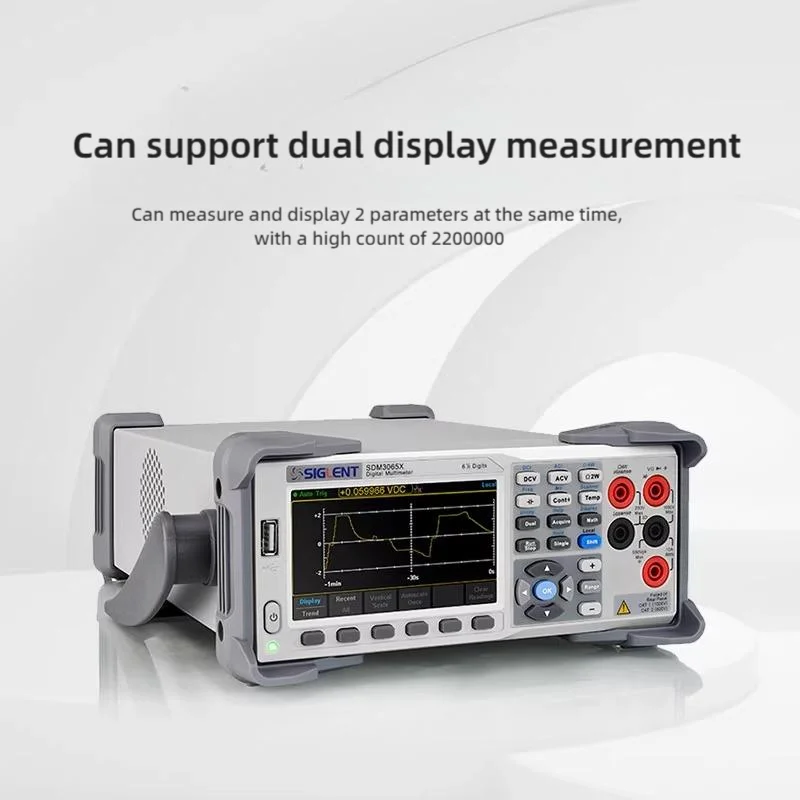 SDM3055/65X-Sc Dual Display Digital Multimeter 5.5 and 6.5 Digits Type with USB and LAN InterfaceAR