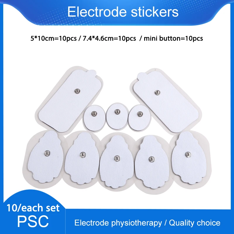 

Electrode Pads EMS Electrode Pads Fisioterapia Massage Pads for Tens Electrodes Digital Therapy Machine Body Massage Tool Patch