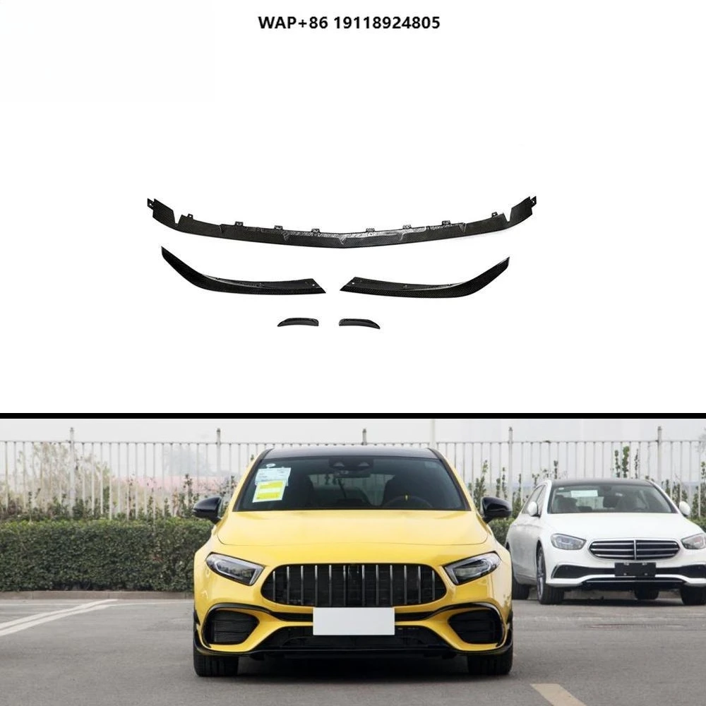 

Carbon Fiber Front Lip for a Class V177 A45 AMG S Sedan 4-Door 2020-2022