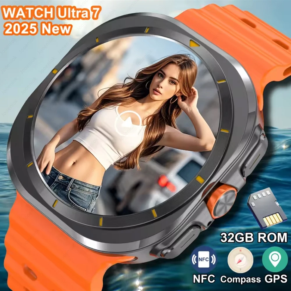 Original Samsung Galaxy DT 7 Ultra Smart Watch AMOLED Screen Multi-Function Sports Fitness Tracker Health smart watch 2025 NEW