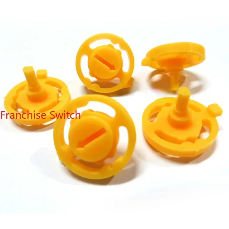 10PCS Special PTK10 10 7-gear Position Switch Potentiometer Wave Dial  Adjusting Handle