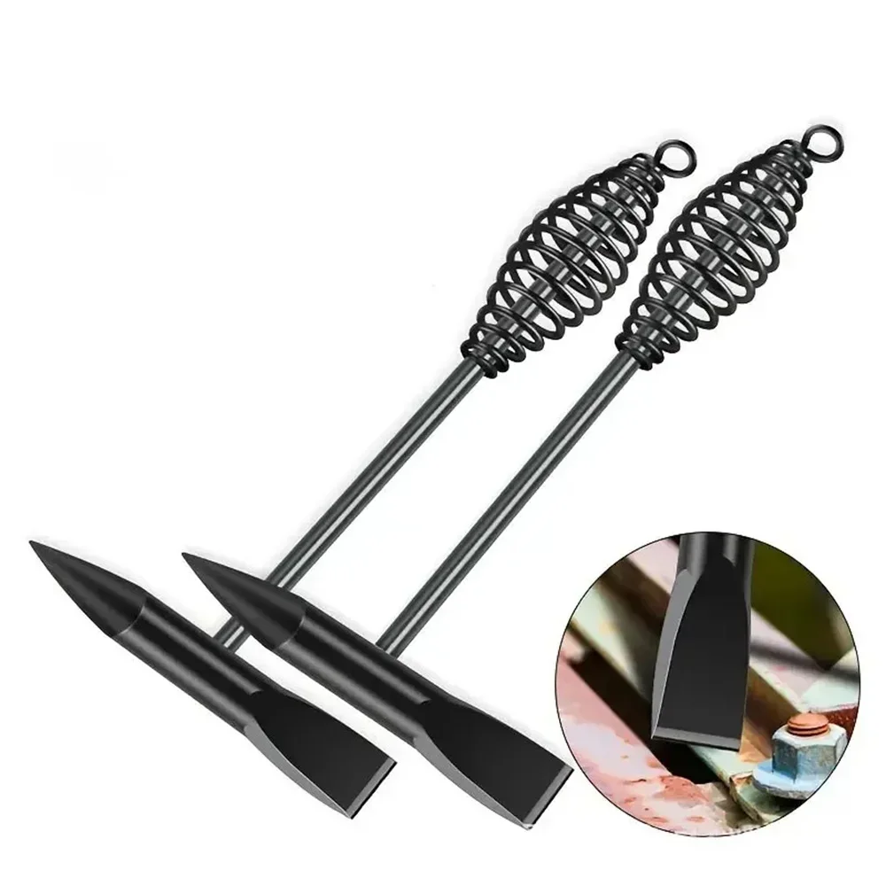 1-Piece Soldering Hammer with Spring Handle Electric Soldering Tapping Glaze Removal Rust Elimination for Welding And Scraping