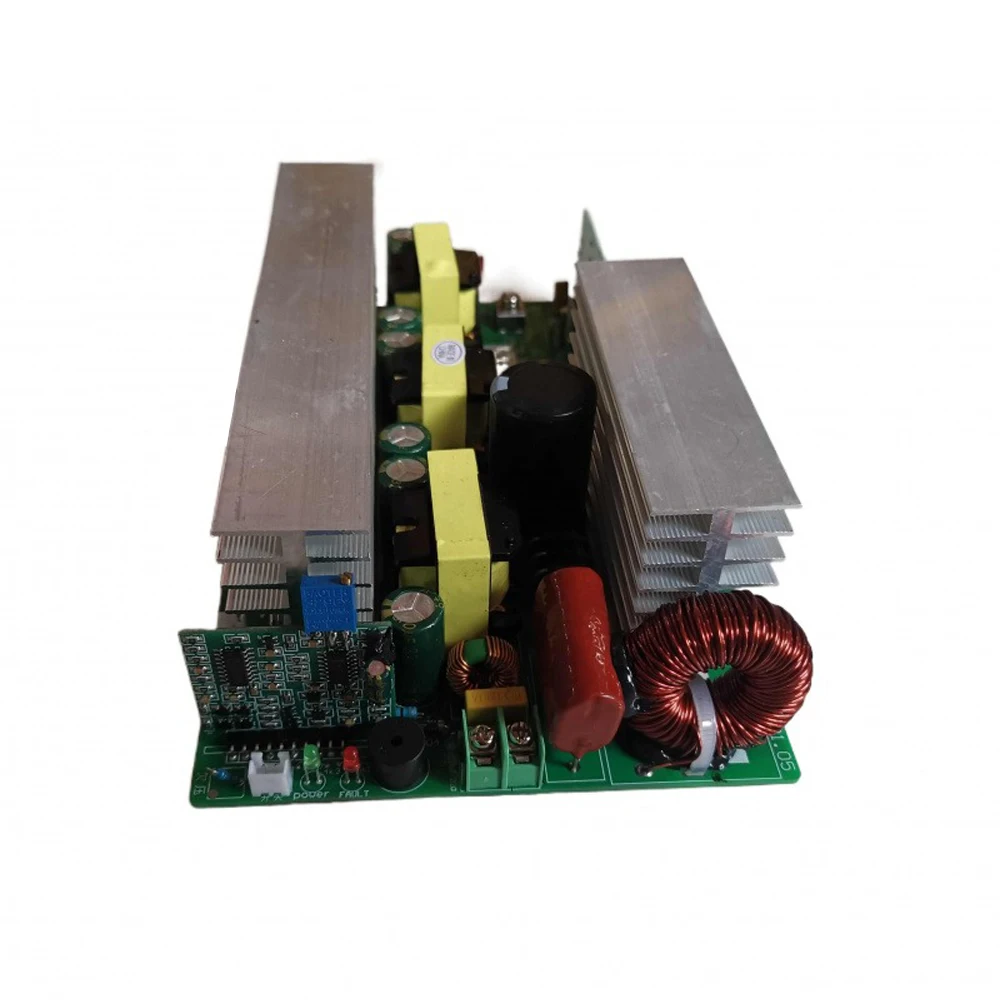Pure Sine Wave Inverter 1000W 6-Series Lithium Iron 19.2V to 220V Inverter Driver Module Outdoor Mobile Power Supply Mainboard