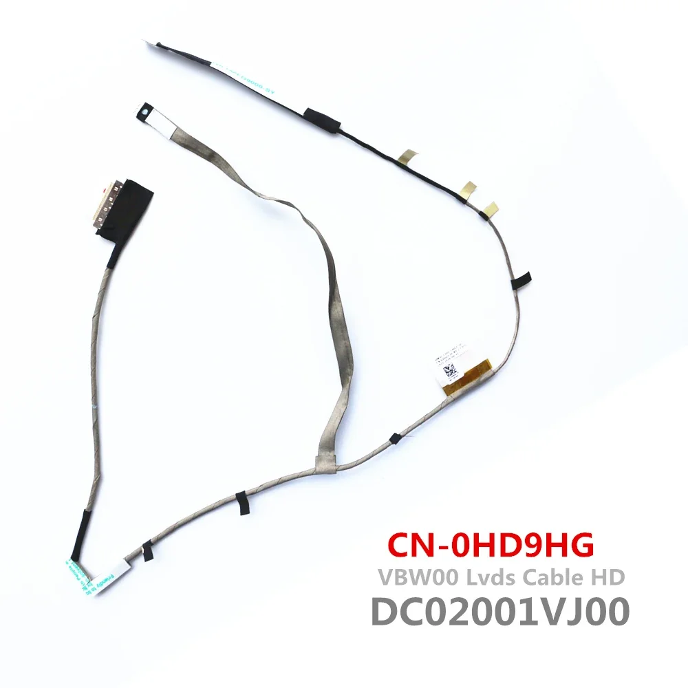 CN-0HD9HG VBW00 DC02001VJ00 HD Touch Lcd Lvds Cable For DELL Inspiron 3537 5537 3521 5521 LCD Lvds Cable