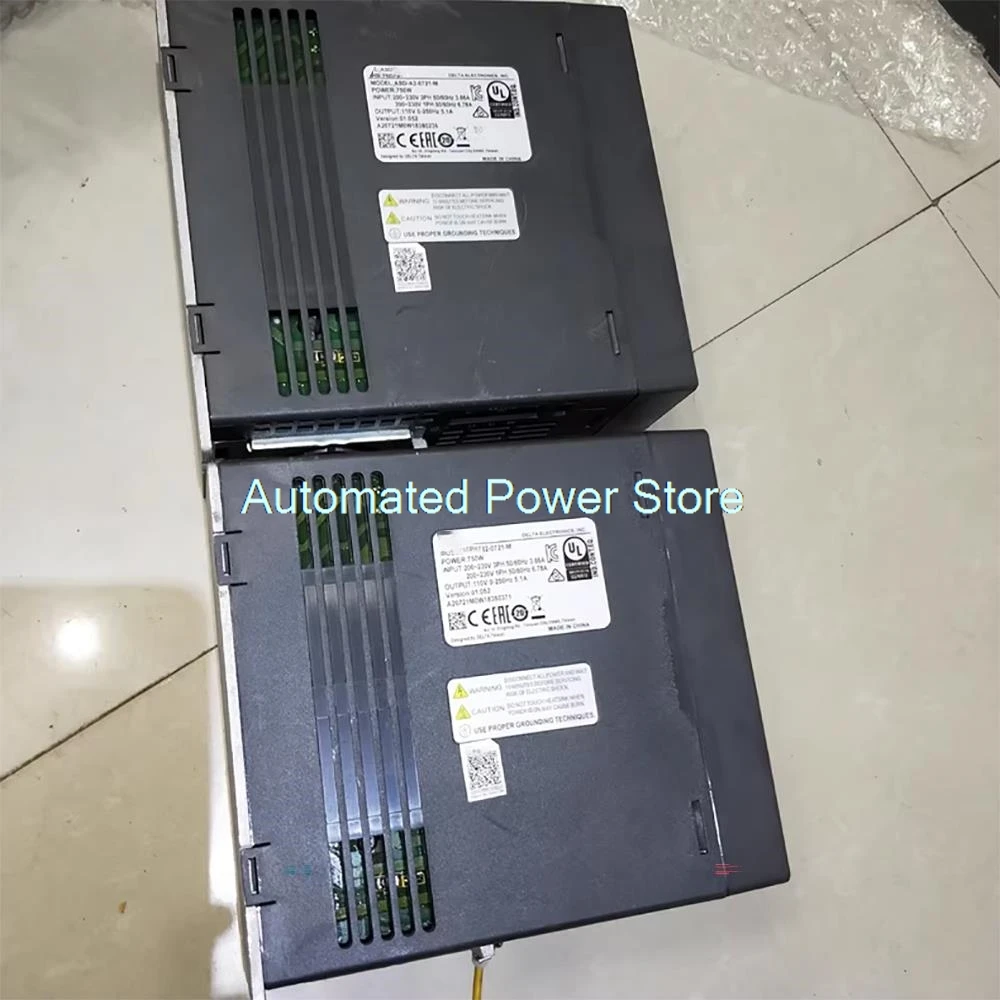 1Pcs A2 Series Driver ASD-A2-0721-M 750W Input 200-240V Output 200-240V 9.1A