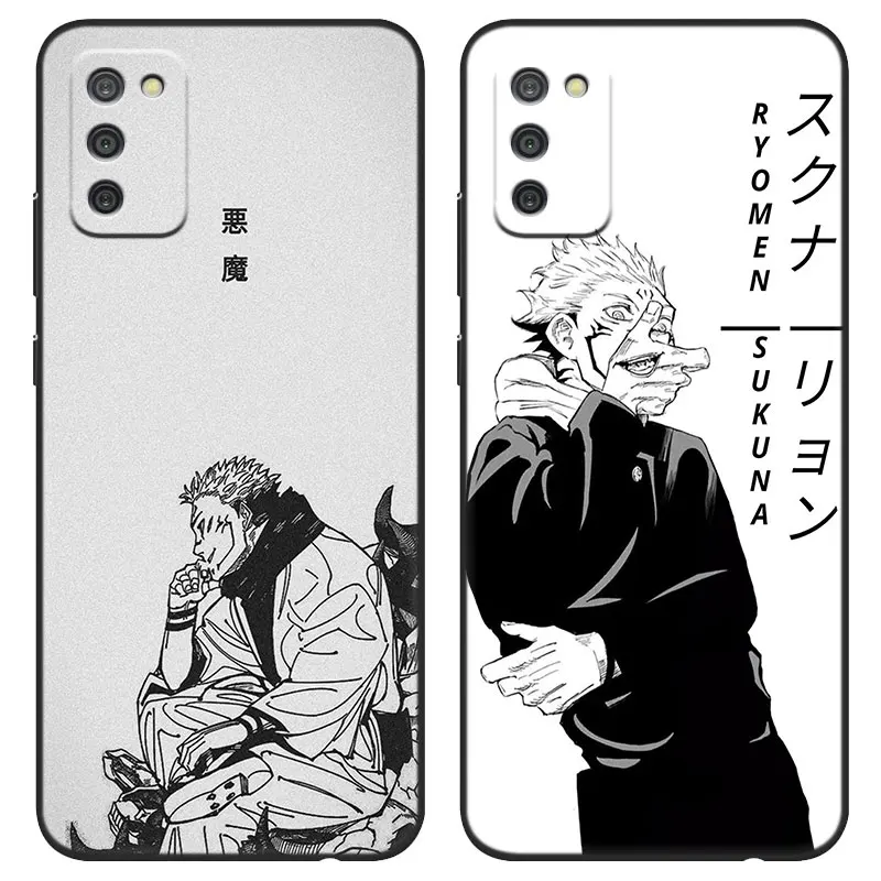 Anime Ryomen Sukuna Case For Samsung Galaxy A04E A03S A02S A21S A01 Core A10S A11 A20S A20E A31 A40 A41 A9 A7 A6 A8 Plus 2018 A5