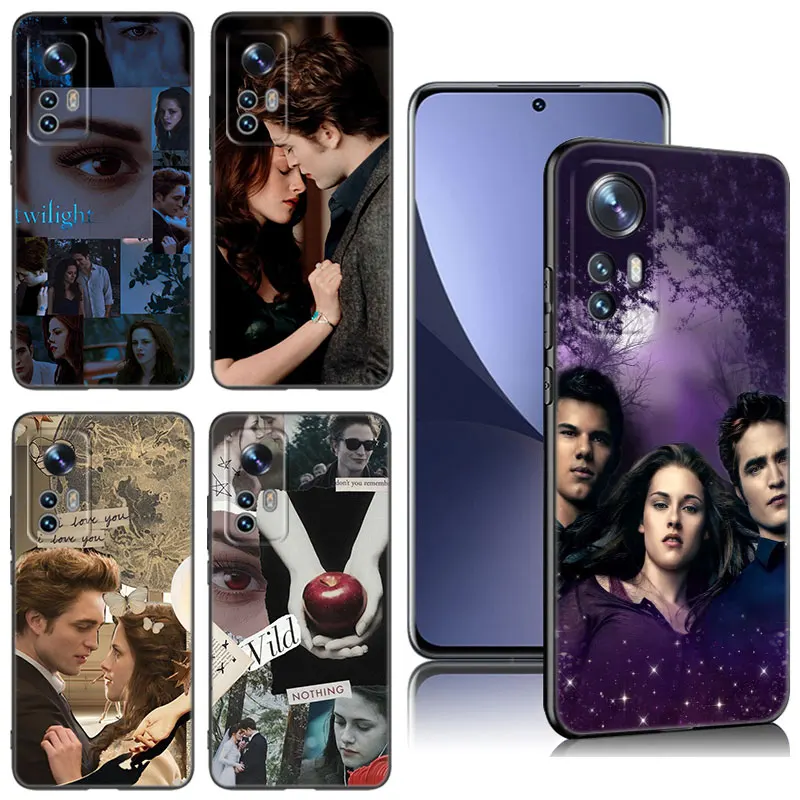 TV Twilight Phone Case For Xiaomi Mi 8 9 SE 10 10T 11 12 13 Lite 9T 11T 12S 12T 13 Pro 11i 12X Black Silicone Cover