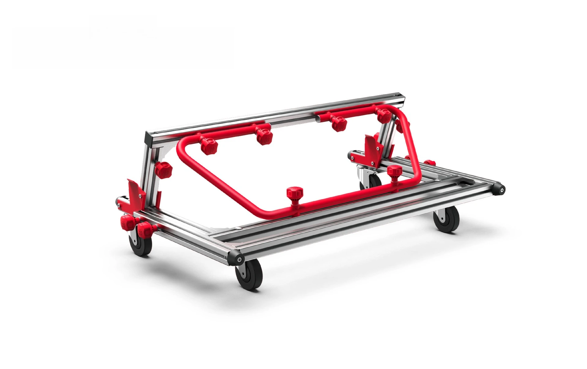 Large Format Ceramic Tile Handling System Heavy-Duty with Elevator Tools, Transport Vehicles for Safe Board Lifting
