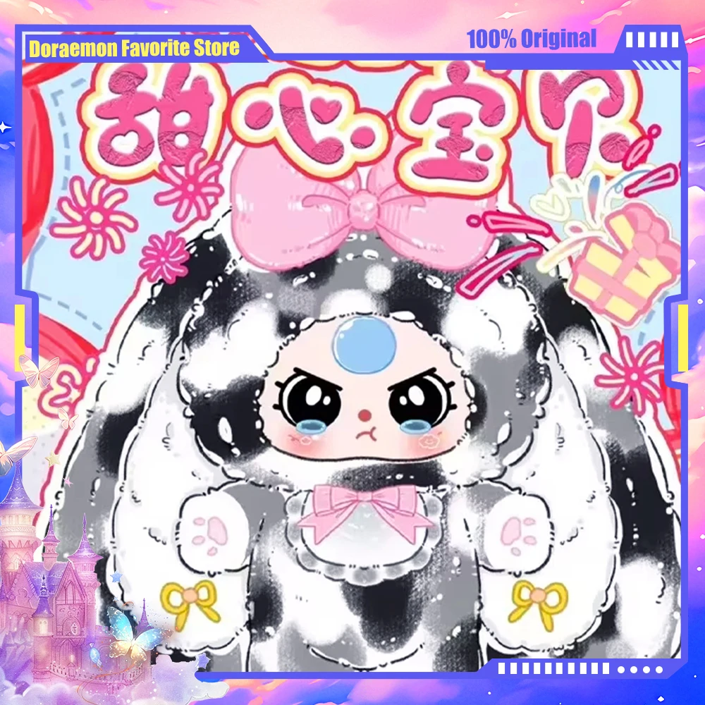 

Baby Three Year Old 400% Sugar Baby Series Blind Box Toys Kawaii Mystery Box Anime Vinyl Doll Ornaments for Girl Birthday Gift