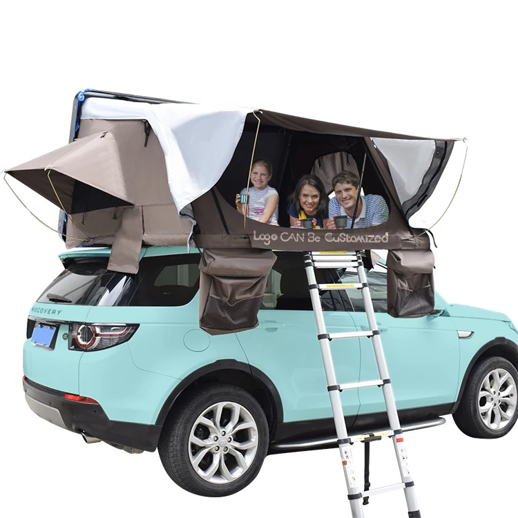 

Travelling Tour Waterproof Outdoor Foldable Aluminum Car Rooftop Hard Shell 4 person Roof Top Tent