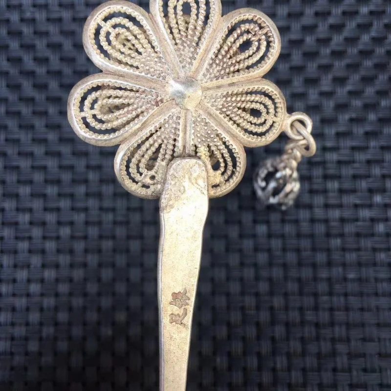 متوفر في المخزون دبوس شعر على الطراز التبتي مرصع بالأحجار الكريمة الحمراء والأخضر على شكل فراشة دبوس شعر على الطراز التبتي الفضي العرقي دبوس شعر على شكل ثروة Penda