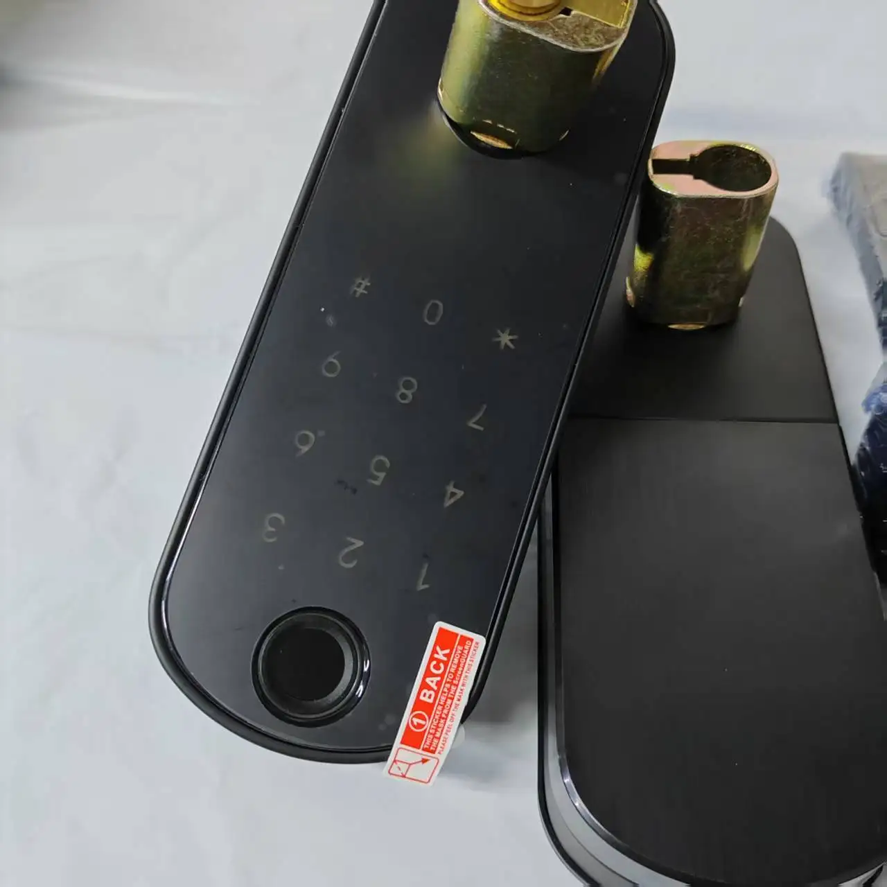 

Home Smart Door Lock App Remote Control Keyless WIFI NFC IP67 Waterproof with 2pcs IC Cards Digital Touchscreen Lock Fingerprint