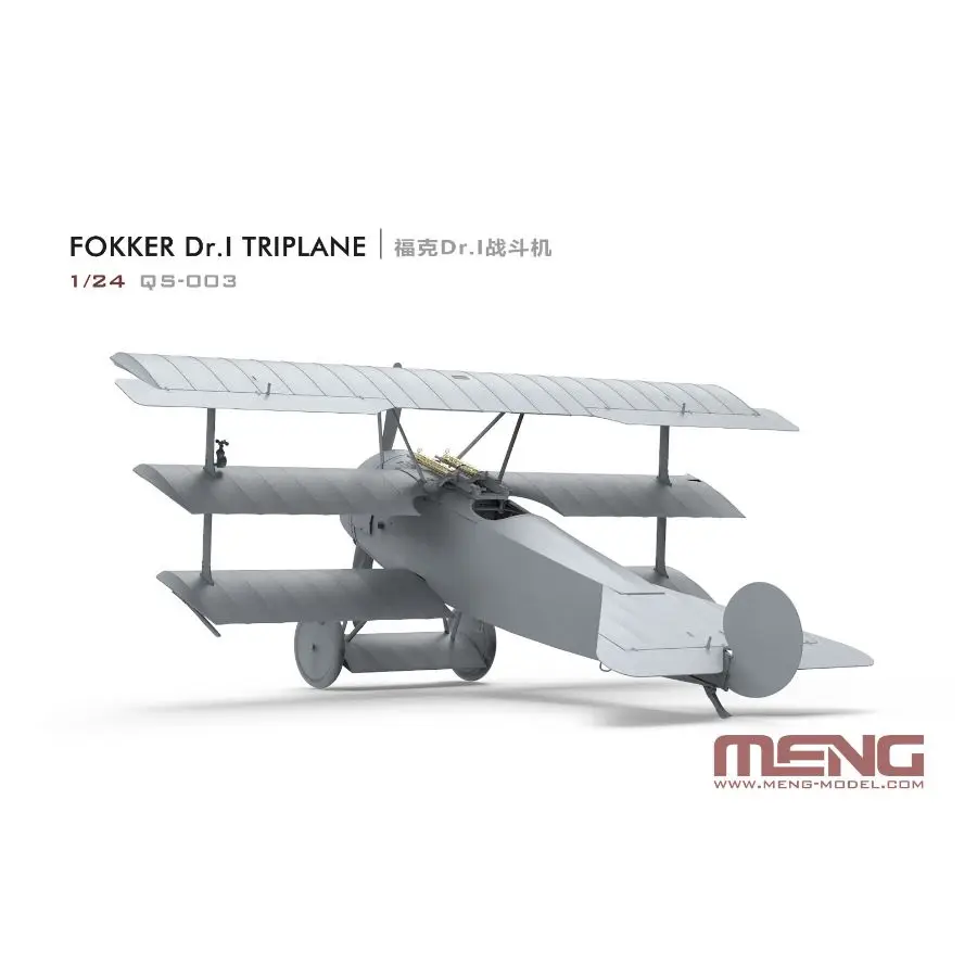 meng-qs-003-kit-de-modele-en-plastique-fokker-dri-triplane-a-l'echelle-1-24