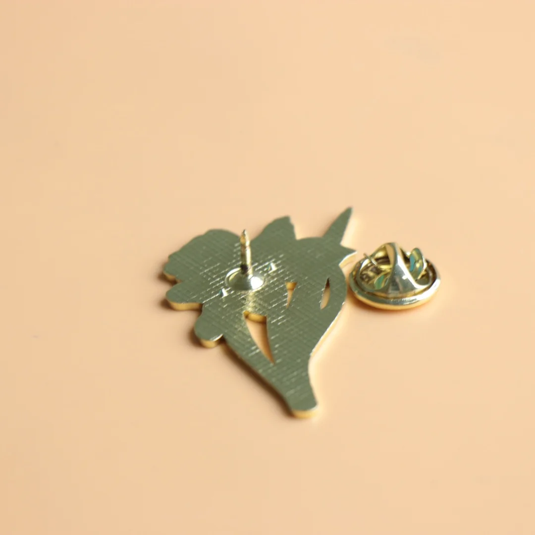 Enamel Daffodil Flower Brooch Pin, Zinc Alloy Fashion Accessory for Collar Lapel