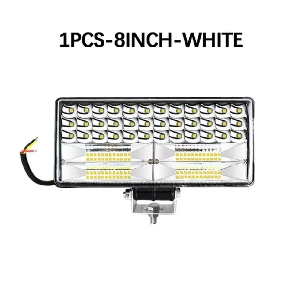 LED Light Bar High Bright Spotlight 300w 8 Inch Car Work Light Universal Waterproof Fog Headlights Offroad Automobile