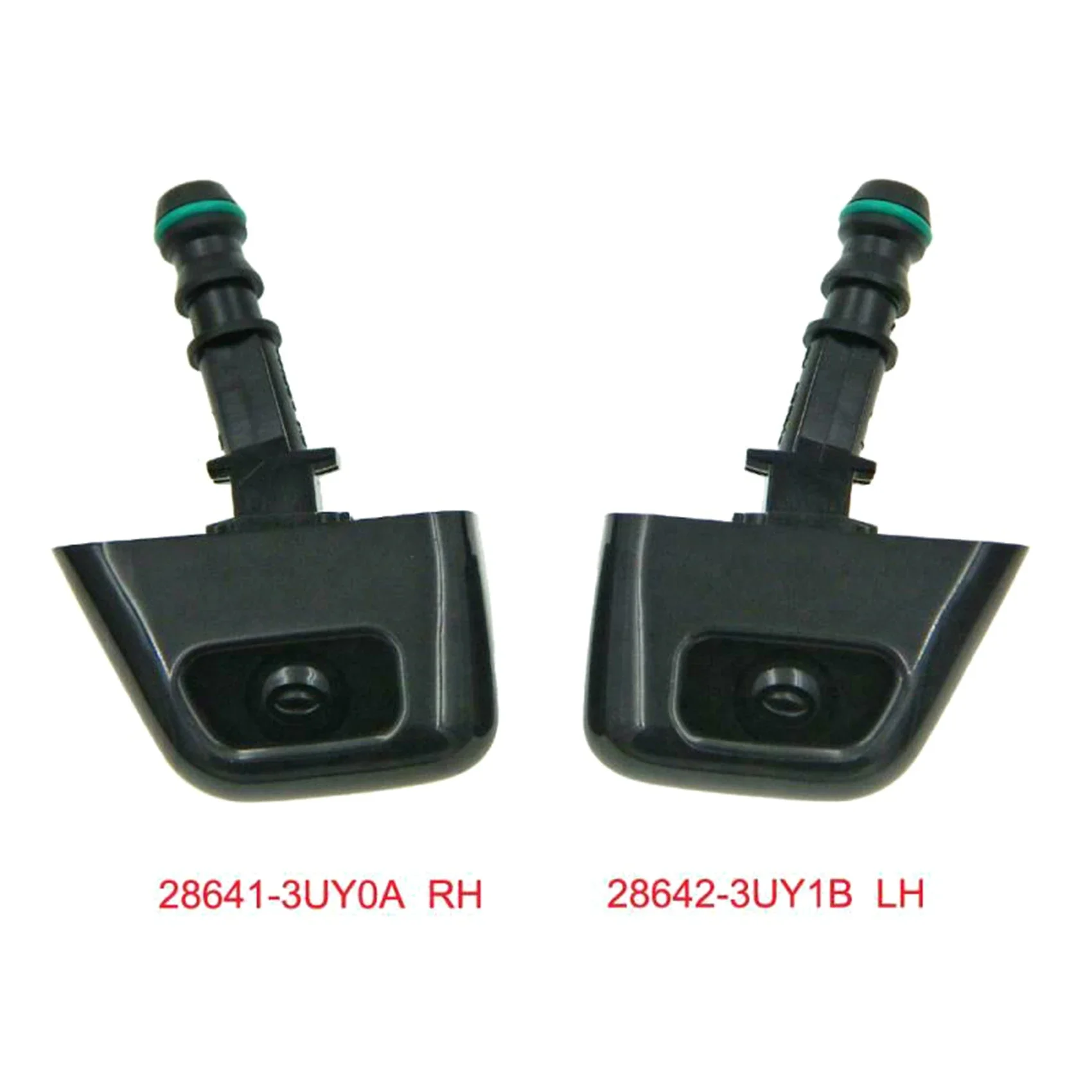 

For Nissan X-Trail Xtrail T31 2008 - 2014 Headlight Washer Spray Nozzle Jet Sprayer 28641-3UY0A 28642-3UY1B