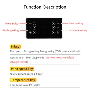 ضاغط مكيف الهواء الكهربائي ، طقم استبدال الإصلاح ، سعة التبريد ، العربة ، عربة سكن متنقلة ، شاحنة ، سيارة ، 12 فولت ، 650 واط ، 2200 واط أفضل 8 طقم تحويل للسيارات الكهربائية للمبيعات - رقم 4