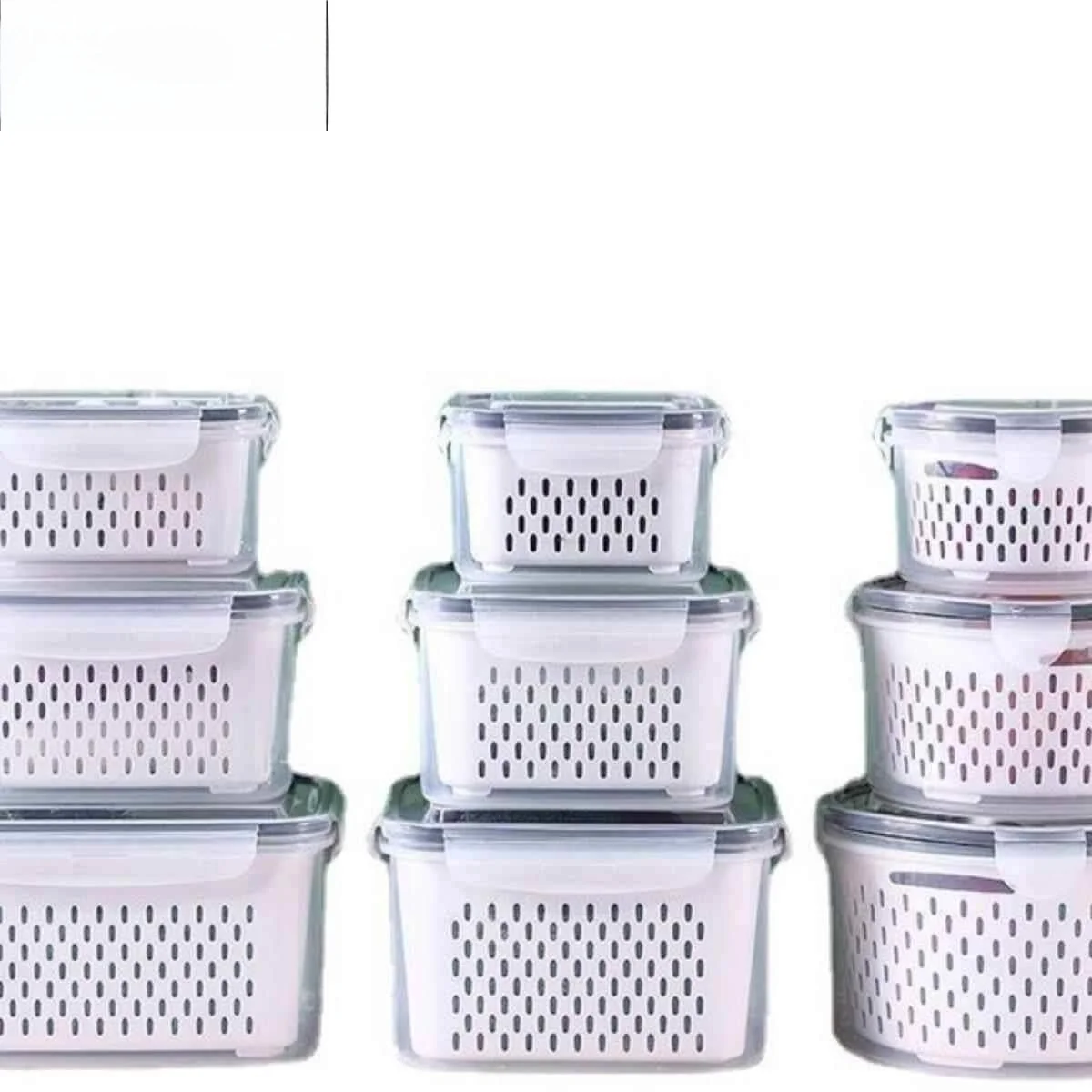 Sea Cucumber Soaking Special Container Fish Gelatin Flower Gel Soaking Box Freshness Box Refrigerator Cover Household Multi-f...