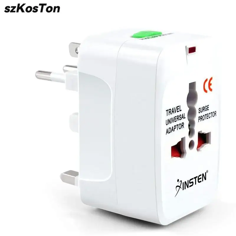 

Multifunctional Universal Travel Adapter EU UK US AU AC Power Charger Adapter Outlet Converter Socket Plug Adaptor Connector