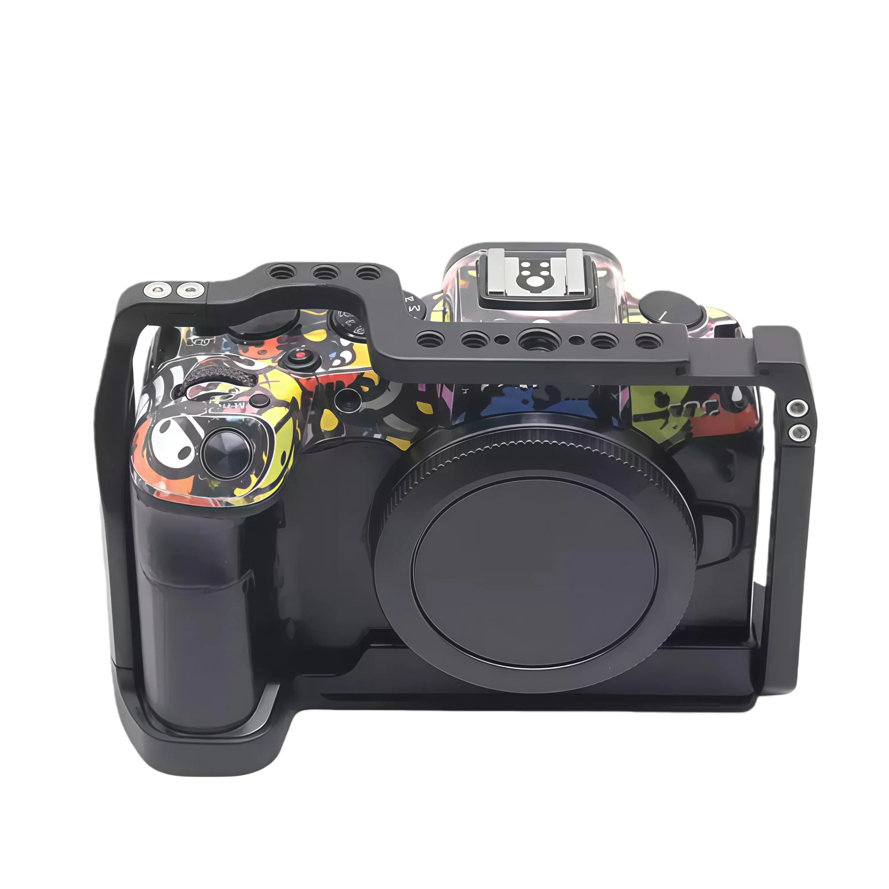 

Клетка для камеры с быстросъемным стабилизатором, совместимая с Canon EOS RP, для видеоблогинга, расширяемая, защитная рамка из алюминиевого сплава