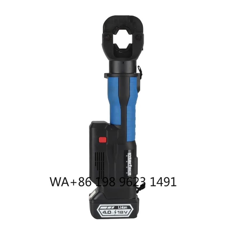 IndustrialHydraulic Crimper, battery powered crimping pliers for secure wire terminal crimping and power connection applications