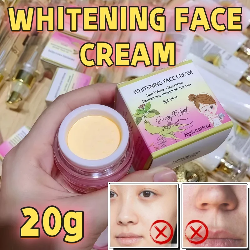 Vietnamese Facial Cream Can Be Used As A Base Makeup To Effectively Brighten Skin Tone and Cover Dull Skin Tone 20g Facial Care